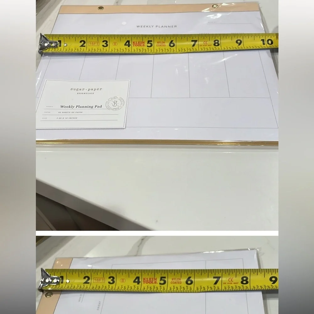 (4 pads)Sugar Paper Undated Weekly Planning Pad